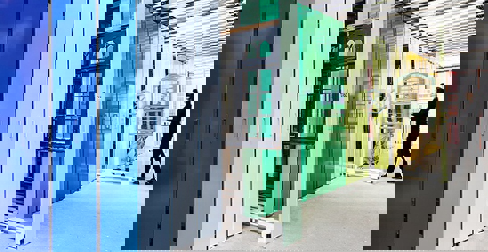 Primo profiles on display at the VILLUM Window Collection