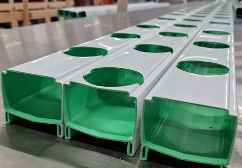 New more sustainable gutters from reused materials