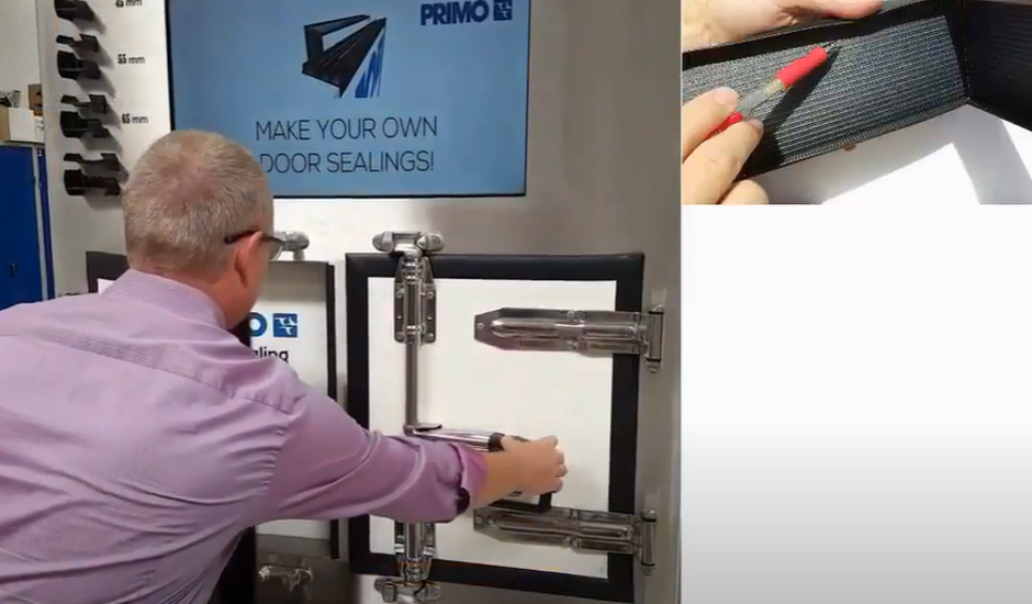 Welding doors sealing for trucks by Primo