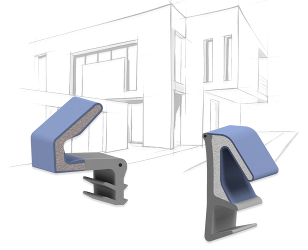 TPE Foam Gasket Eco Softline designed by Primo